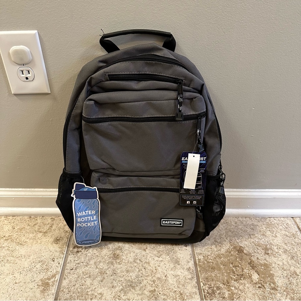 Eastsport Unisex Campus Tech Backpack - New with Tags